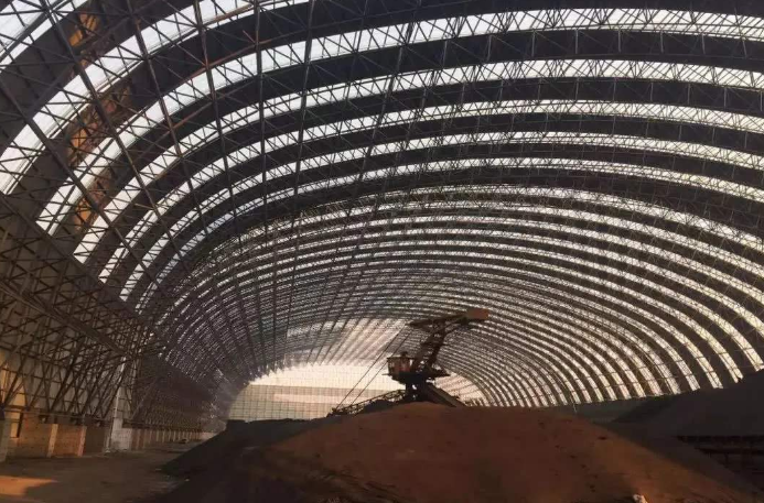 金山概述原料场封闭技术的特点和类型