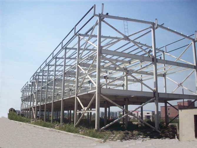 金山网架加工之眼跳岩对管桁架的影响